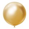 Latex Balloons Mirror Gold, Gold, 60Cm, 2 Pcs.