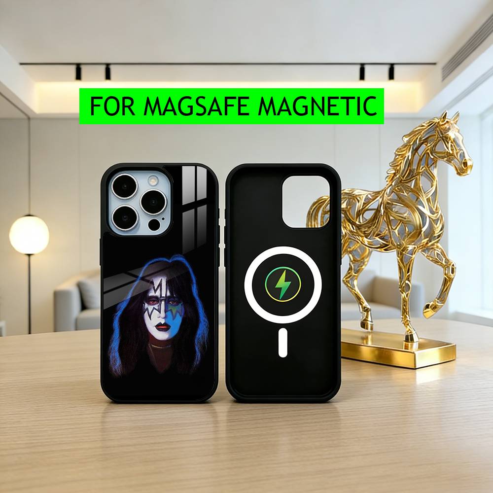 

COOL A-Ace-S F-Frehley-es Phone Case For iPhone17,16,15,14,13,12,11 Plus,Pro Magnetic For Magsafe Wireless Charging iPhone13PROMAX
