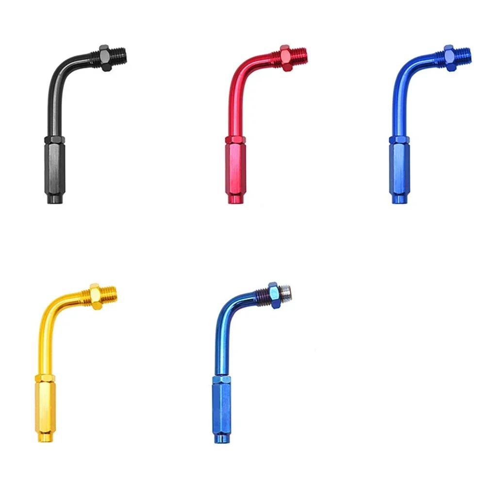 Motorcycle 90 Degree Aluminum Alloy Adjustable Throttle Cable Screw Head Motorbike Parts Motorbike Accessories