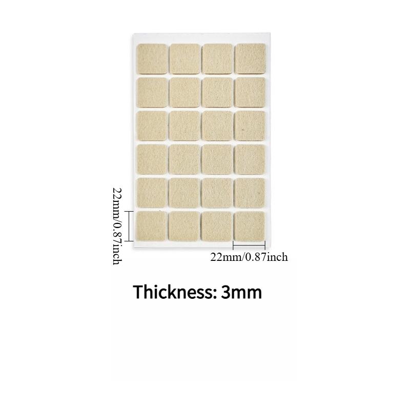 1PC Table and Chair Foot Pads Anti-collision Furniture Protective Pads Chair Self-adhesive Foot Pads Stool Silent Table Foot Pads