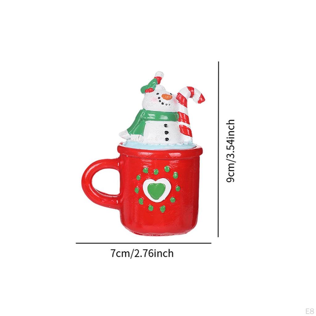 Christmas Figurine Resin Sculpture for Home And Office Decor