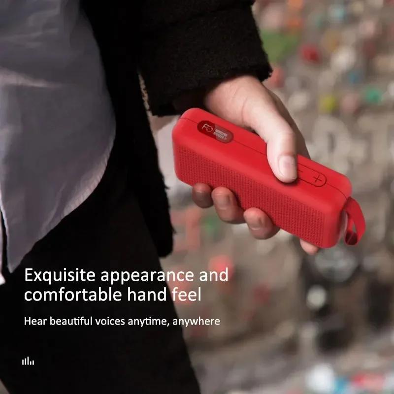 1 Wireless Mini Speaker - Portable 5W Stereo Music Player for Outdoor Use (Compact Subwoofer)