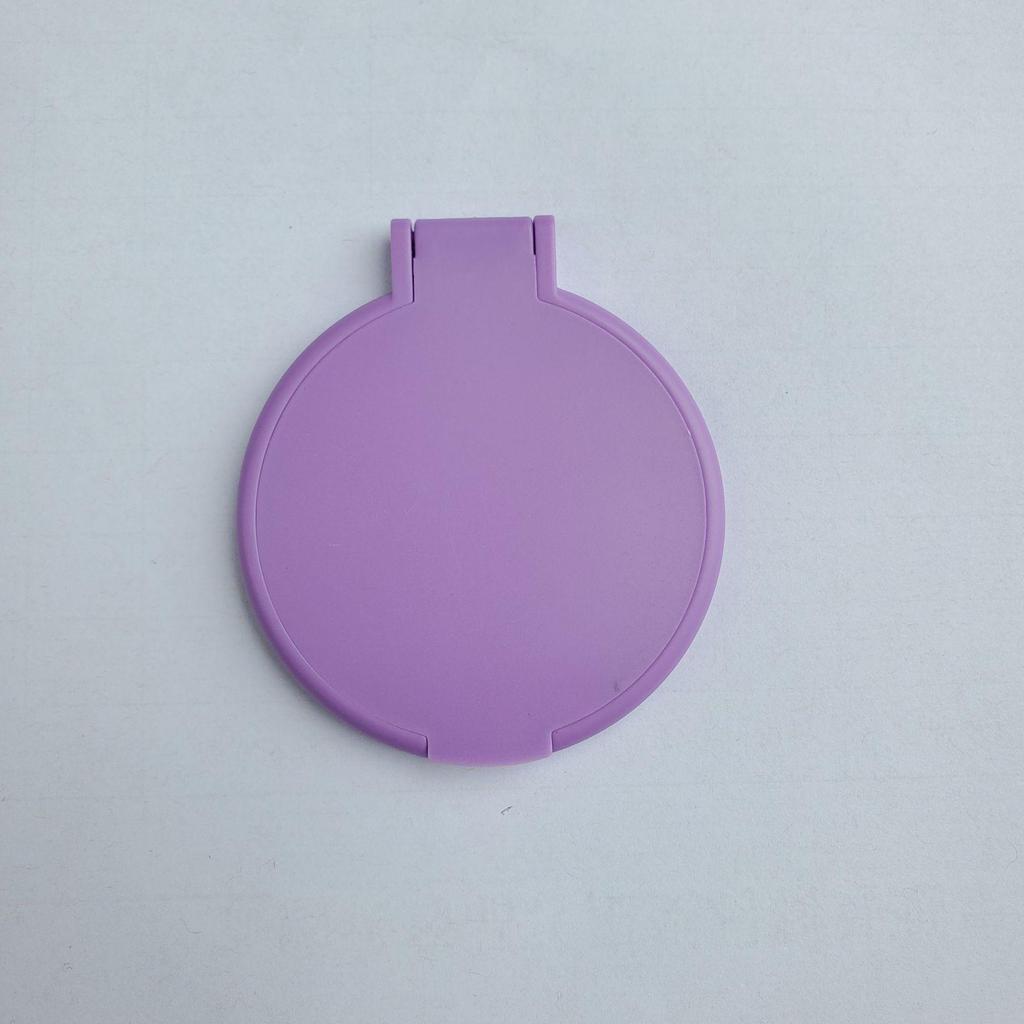 Portable Mini Folding Makeup Mirror: Compact Logo-Printable Holiday Gift
