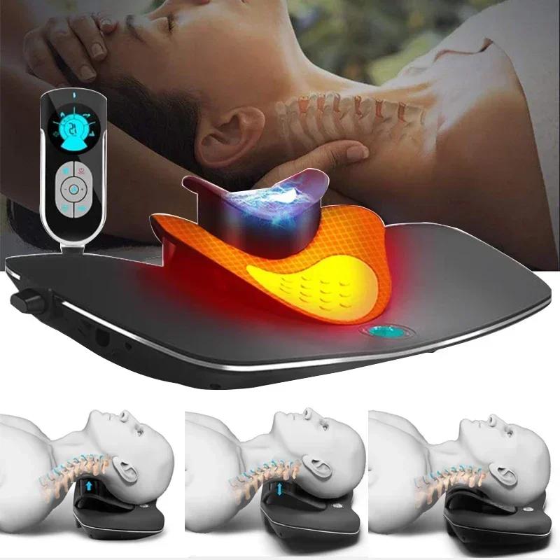 Neck Cervical Traction Device Physiotherapy Equipment Improves Cervical Curvature Relaxes Muscles And Relieves Lieves Neck Pain