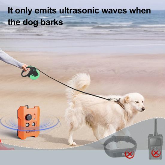 Anti Barking Device for Dogs Ultrasonic Dog Bark Deterrent Silencer Rechargeable Dog