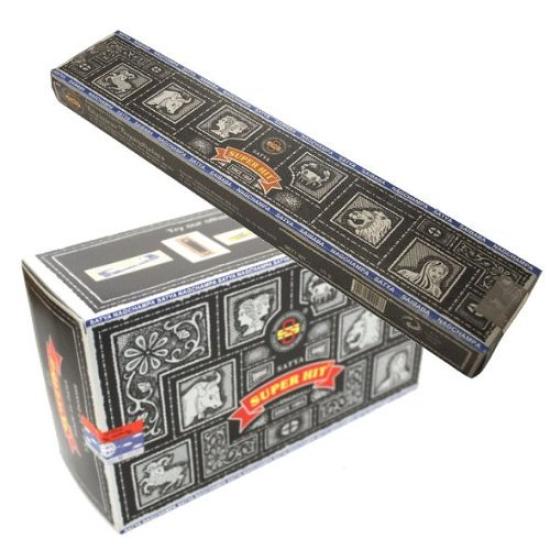 SATYA Super Hit Incense set Sticks, 12-pack