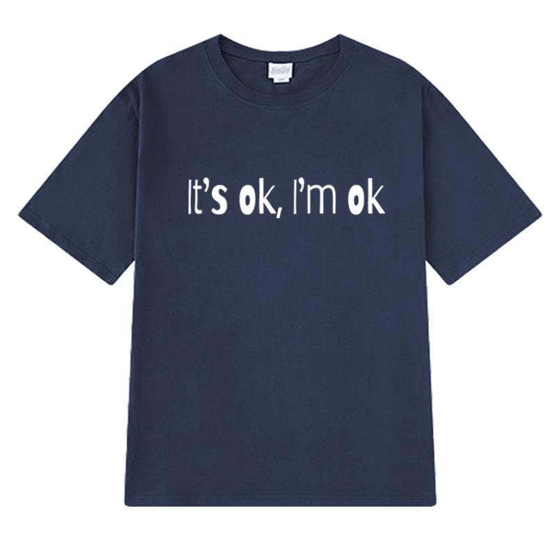 Hot Singer Tate McRae Its Ok, Im Ok Music T Shirt Men Women Fashion Y2k Short Sleeve T-shirts Unisex Oversized 100% Cotton Tops