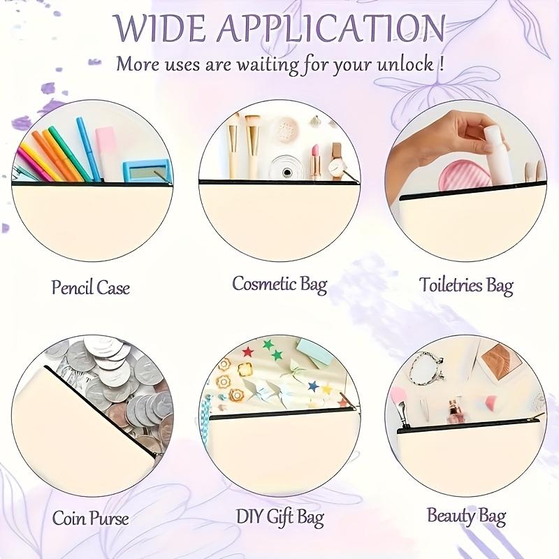 1 szt. Podróżna kosmetyczka z nadrukiem krowy szkockiej, uroczy wzór krowy szkockiej, panterka, kokarda, lekka poliestrowa kosmetyczka zapinana na zamek