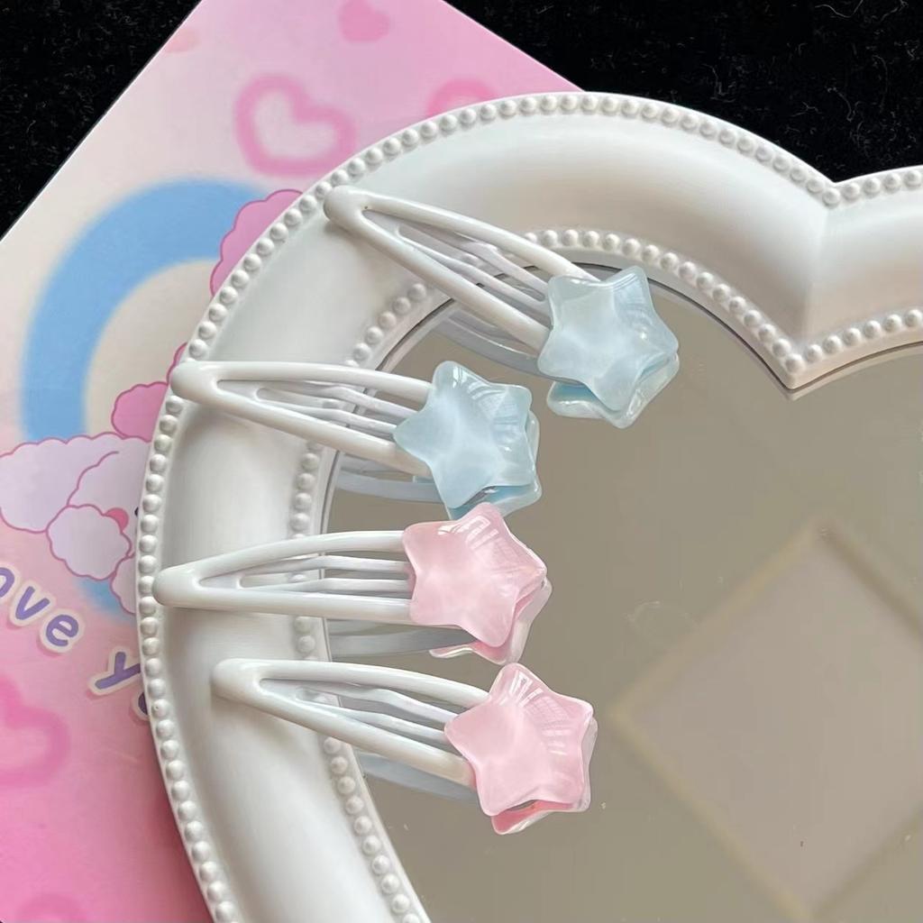 2/10pcs, Pentagram Hair Clips, Cute Star Hairpin with Water Drop Design,Suitable for Multiple Occasions During Various Festivals