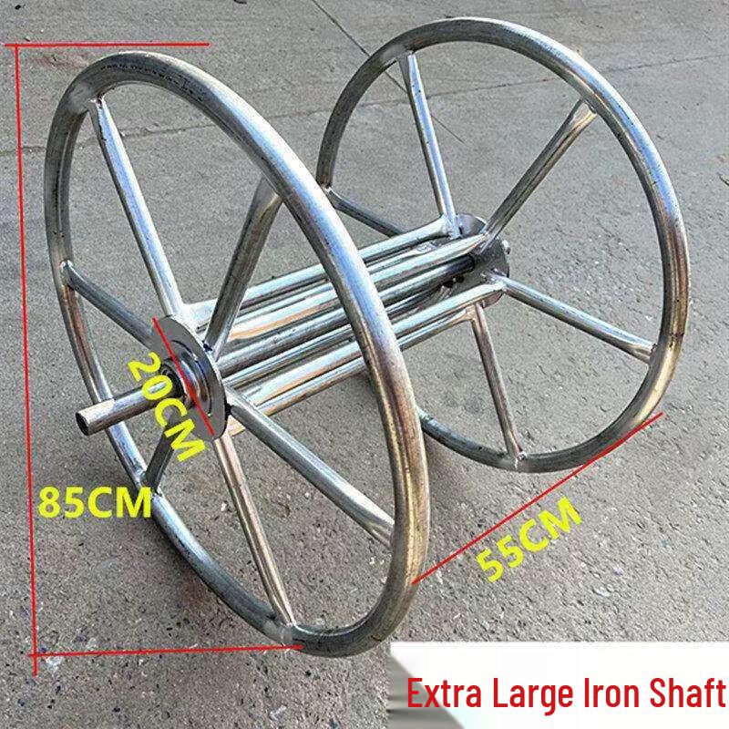 Aokewen Extra Large Iron Cable Reel Holder