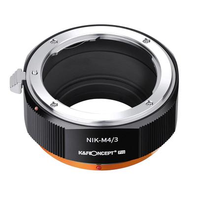 Concept Lens Mount Adapter F Mount Lens To Micro Four Thirds Mount K&F KF-NFM43.P (Nikon Conversion)