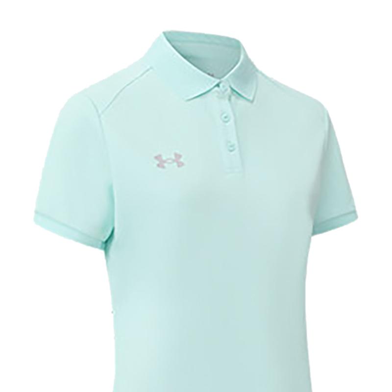 Under Armour Polo Style Fashion Sports Casual Breathable Versatile Short Sleeve T-Shirt Unisex Tops 26500511-703