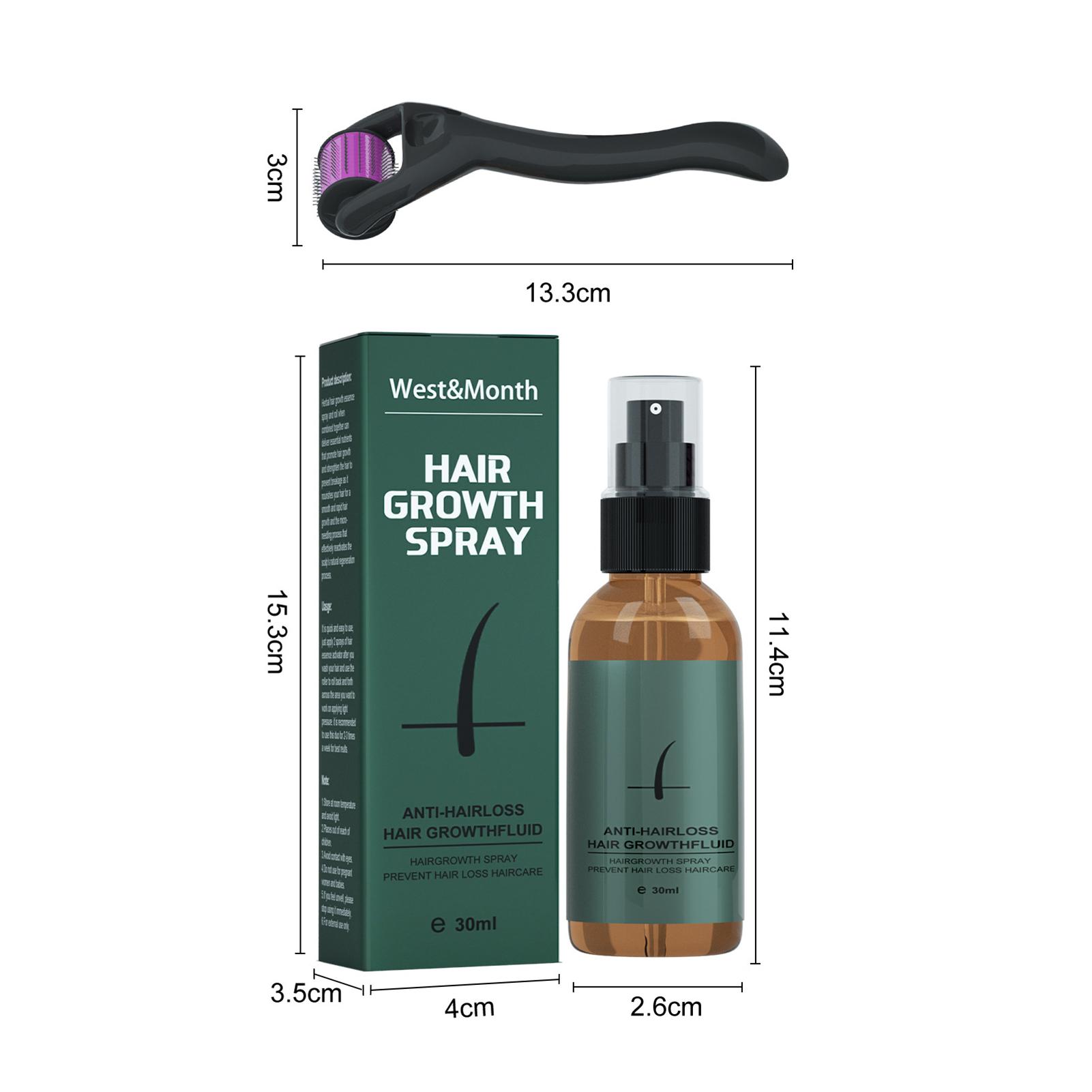 

Ролик для бороды Безопасный безболезненный микроигольный ролик Игольчатый валик для бороды способствует росту бороды