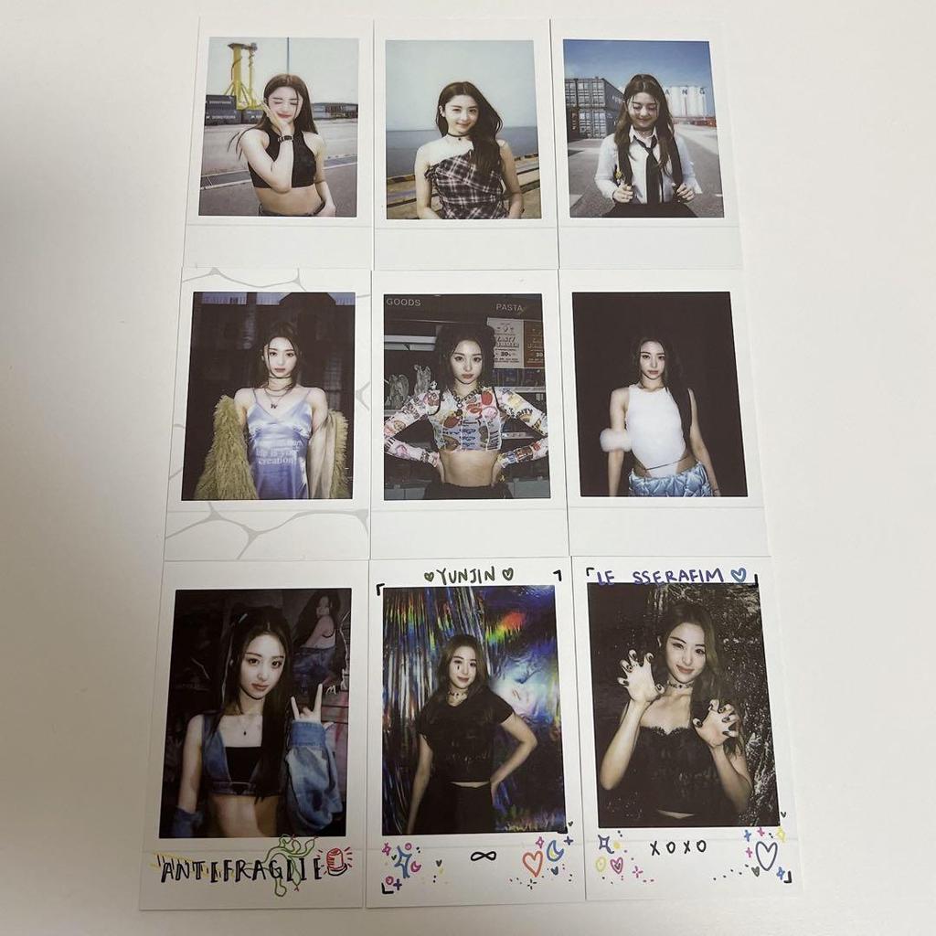 [USED] LESSERAFIM "ANTIFRAGILE" Instant Photo Card Yunjin