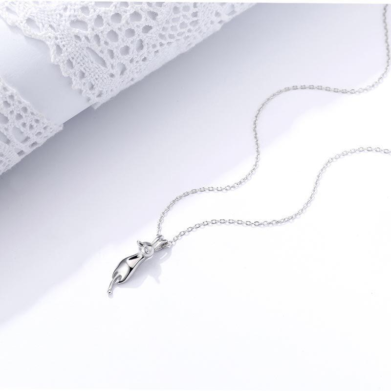 Jewelry Kitten Necklace Women's Fashion Jewelry Accessories Korean Pendant ins Style