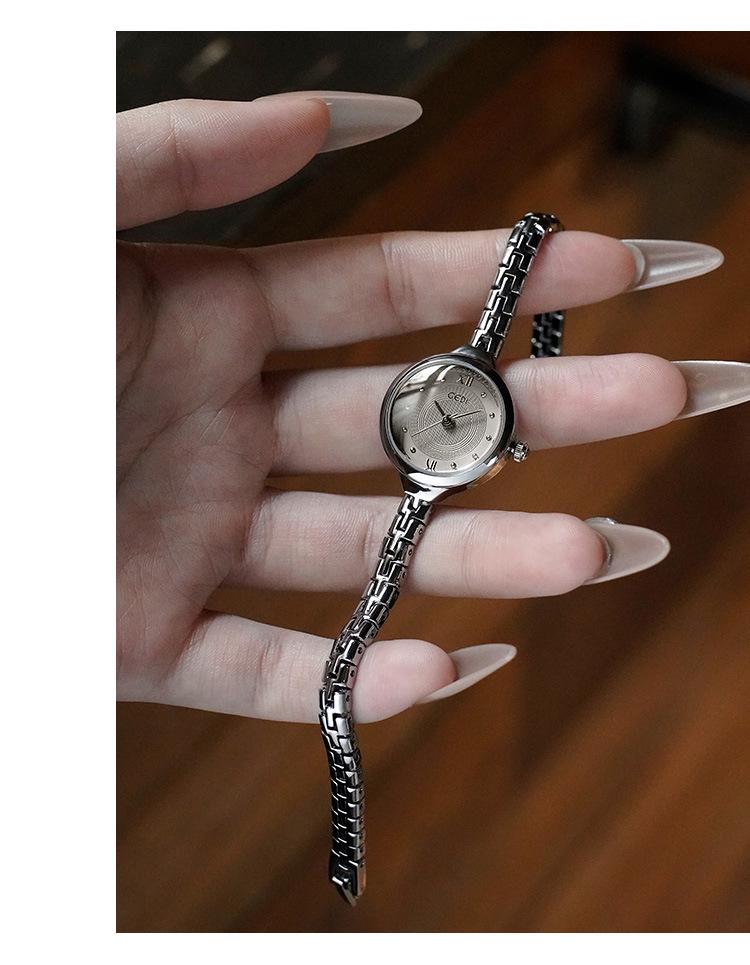 Gedi Vintage Lyx Mångsidig Student Kvarts Armbandsur