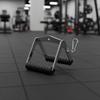 Rowing Handle Textured Gym Accessories Ergonomic Exercise Equipment for Strength