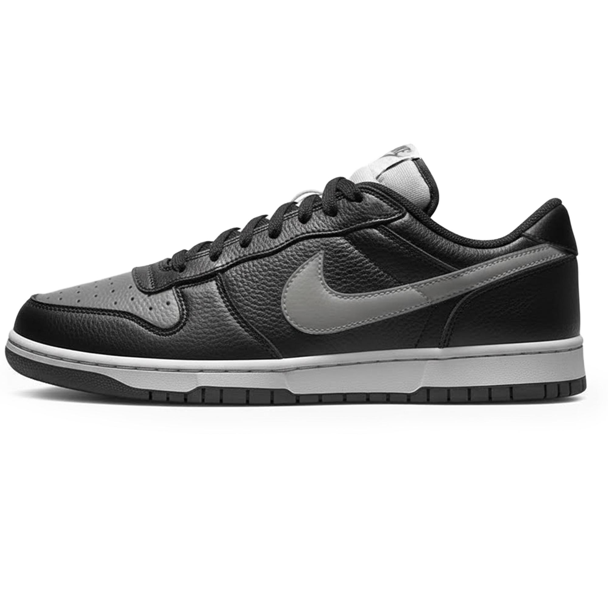 

Nike Dunk Shadow Gray Abrasion Resistant Slip Resistant Low top Skateboard Shoes Men s Black White 355152-017(Team210-D) 40.5