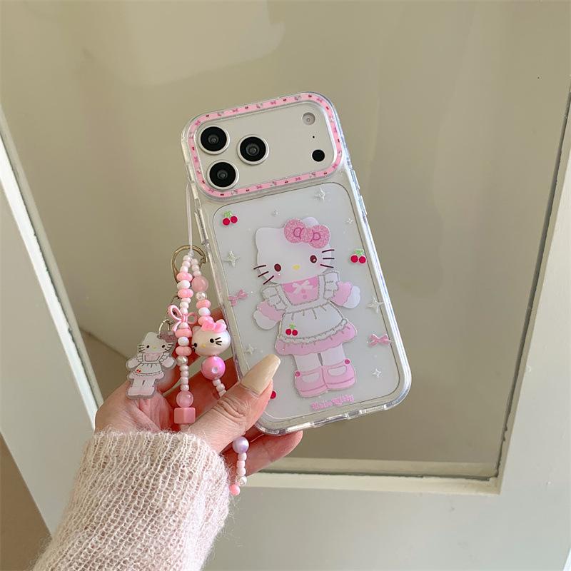 

Sweet Girl Pink Skirt Cat iPhone 17/16 ProMax/15/14 Case Apple 13
