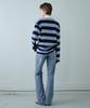 Simeteuligpeosenteu Striped Collar Long Sleeve / Navy