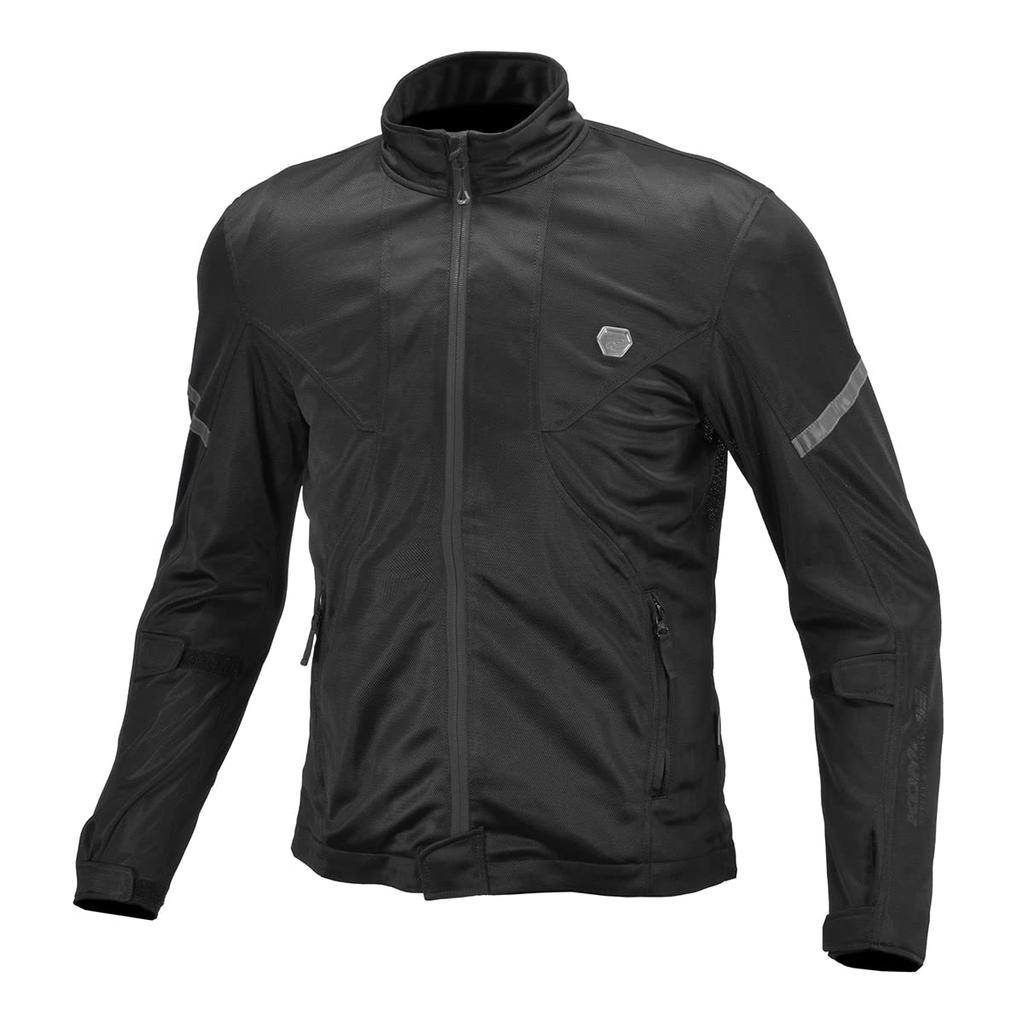 KOMINE Protective Full Mesh Jacket Neo Size M JK-1623 07-1623 Men's Black,