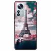 Tempered Glass Case For Xiaomi 12 Pro Cover Hard Shockproof Cases for Xiaomi Mi 12X 12 Lite Pro Funda 12Pro Coque Luxury Wolf