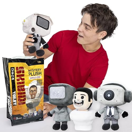 SKIBIDI Toilet Mystery Plush - Collectible Plush Collectible Officially Licensed Toilet Goods