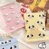 10Pcs Cute Cartoon Design Gift Paper Bag Kawaii Color Girl Paper Bag Snack Bag