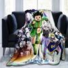 Anime Hunter X Hunter Decke Weiche Fleece Bettwäsche 3D Druck Quilt Hause Sofa Japan Manga Überwurf Decken für Junge kind Kinder Geschenke