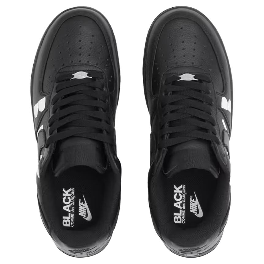 BLACK Comme Des Garçons X Nike Air Force 1 Low Retro Black Dover Street Market Exclusive Unisex Sneakers IB9949-001