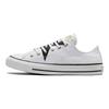 Converse Chuck Taylor All Star Color Block Star Χαμηλά Κάνβας Παπούτσια Unisex Αθλητικά Λευκό Μαύρο A02579C