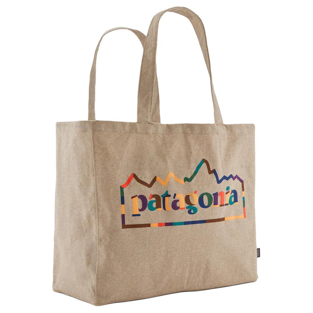 New Patagonia Recycled Materials Tote Bag, Shopping Bag, Shoulder Bag Extra Large Unisex Tan 59255-UFTN