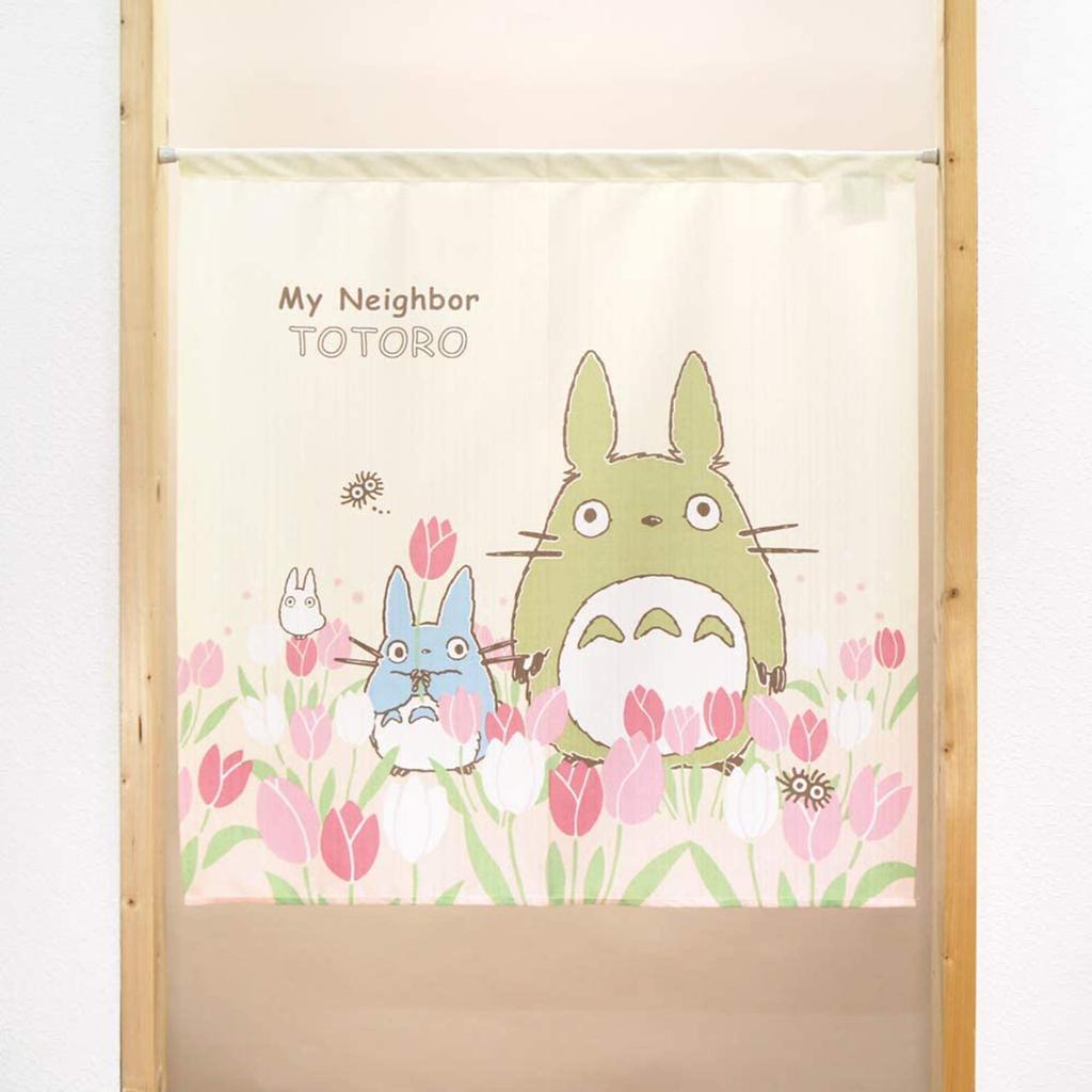 Cosmo Neighbor Totoro Curtain Curtain with Cosmos and Width 85cm x Length 90cm [My Totoro]