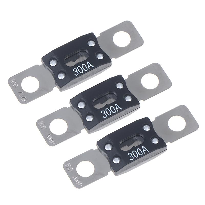 1/3 Stück Anm Mega Schraub-Sicherung 30A 40A 50A 60A 80A 100A 150A 200A 250A 300A Klingen-Sicherung für Auto Boot Audio Zubehör