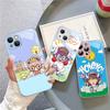 Cartoon Dr Slump Tempered Glass For Iphone 14 13 12 11 Pro Mini XS MAX 14Plus X XS XR Cover