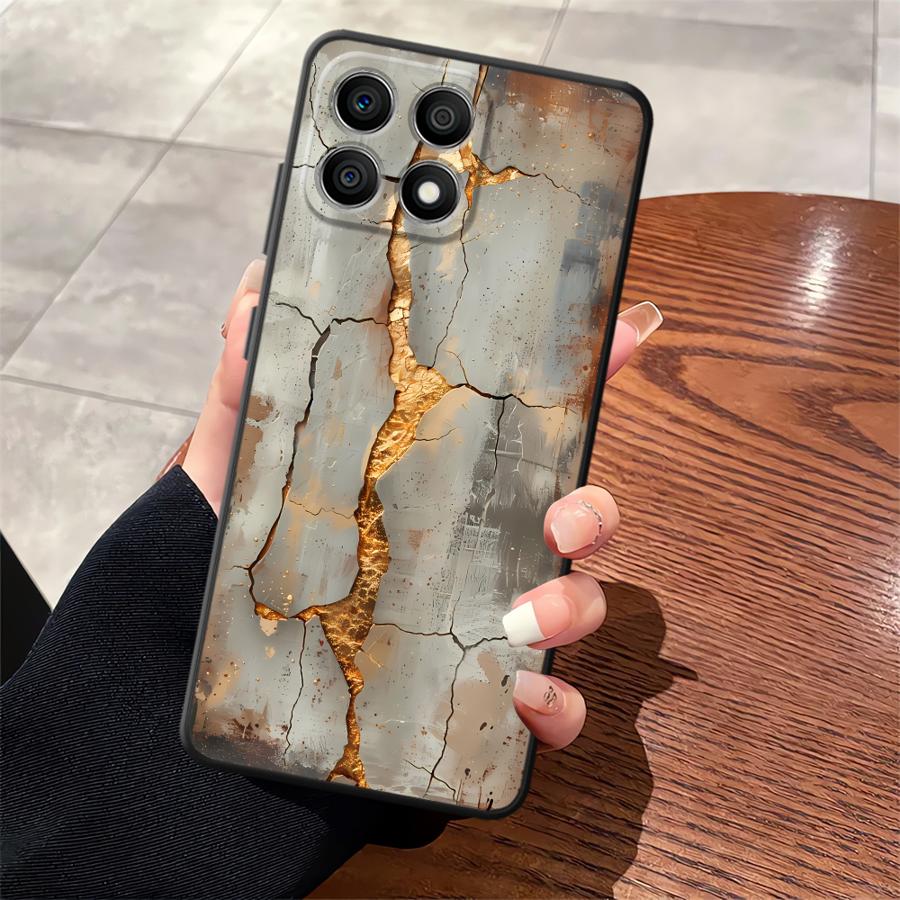 Case for Honor X7a X8 X9c 90 Lite X9 70 8X X9a Funda Phone Cover Fashion Rust