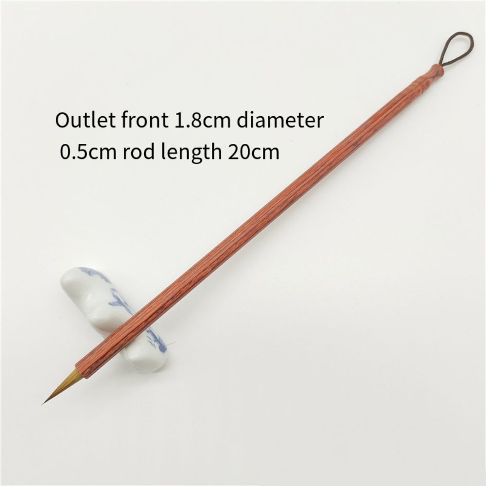 Durable Weasel Hair Brush Portable Paint Brush Art Hook Line Pen Writing Practice