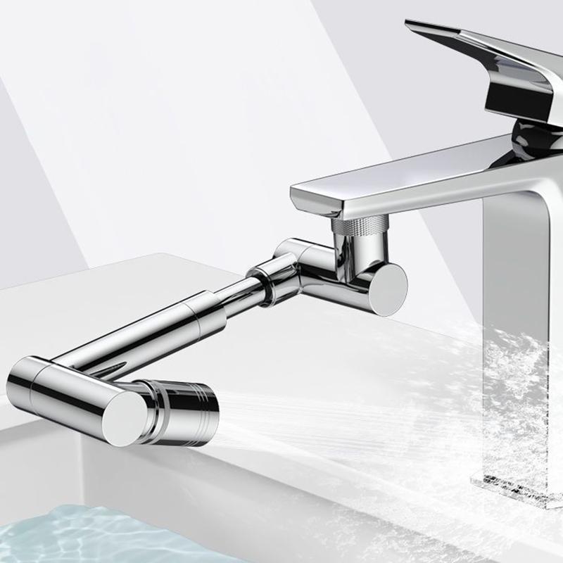 Atașament rotativ pentru robinet, Adaptor pentru robinet cu braț robotizat, Robinet rotativ 2 moduri de pulverizare Rotație universală