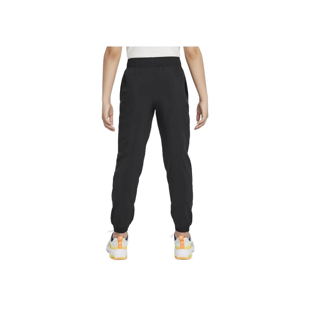 Nike Kids  Knitted Sports Pants Quick-Dry Comfortable Patchwork Casual Kids Bottoms Black HM4641010