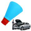 Entonnoir de vidange d'huile en plastique pour l'entretien de la voiture Entonnoir de vidange d'huile automobile ergonomique Réutilisable Changement d'huile et vidange faciles Outil de réparation automobile polyvalent