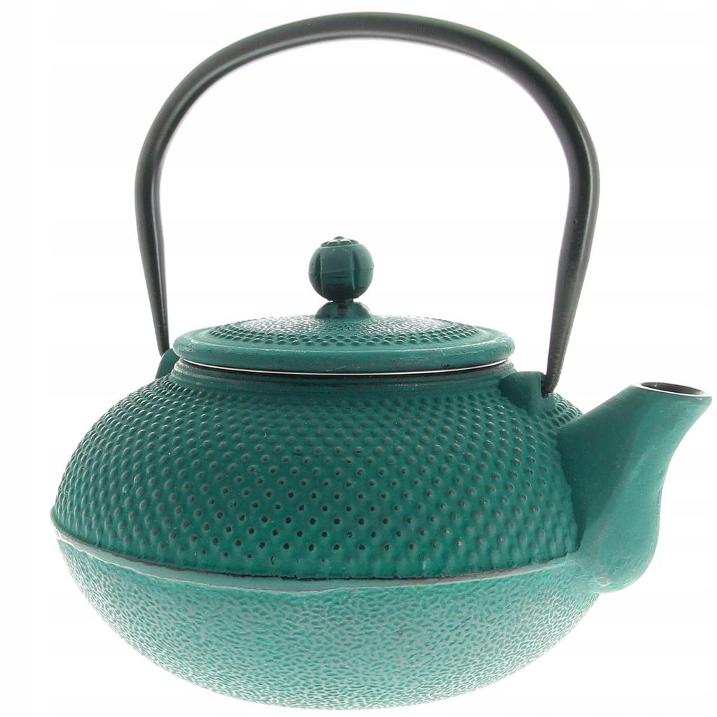 Cast Iron Teapot With Herb Strainer Kettle 1.5 L Cast Iron