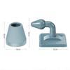 1 Pc Non-punch Silicone Mute Door Stopper Touch Toilet Wall Absorption Door Plug Anti-bump Door Holder Gear Gate Resistance