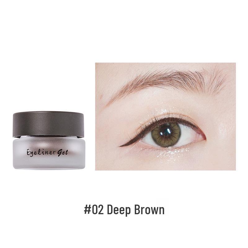 

Judydoll Оранжевая двойная водостойкая коричневая подводка-кушон - Гладкая, Стойкая, Легко наносится.