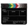 Movie Directors Clapboard Colorful Acrylic Movie Film Clap Board with Board Eraser Marker Wrench