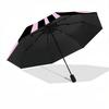 1pc Swirl Pattern Automatic Folding Umbrella Portable Collapsible 8-Rib Umbrella for All Seasons, Casual Outdoor Accessory, Perfect