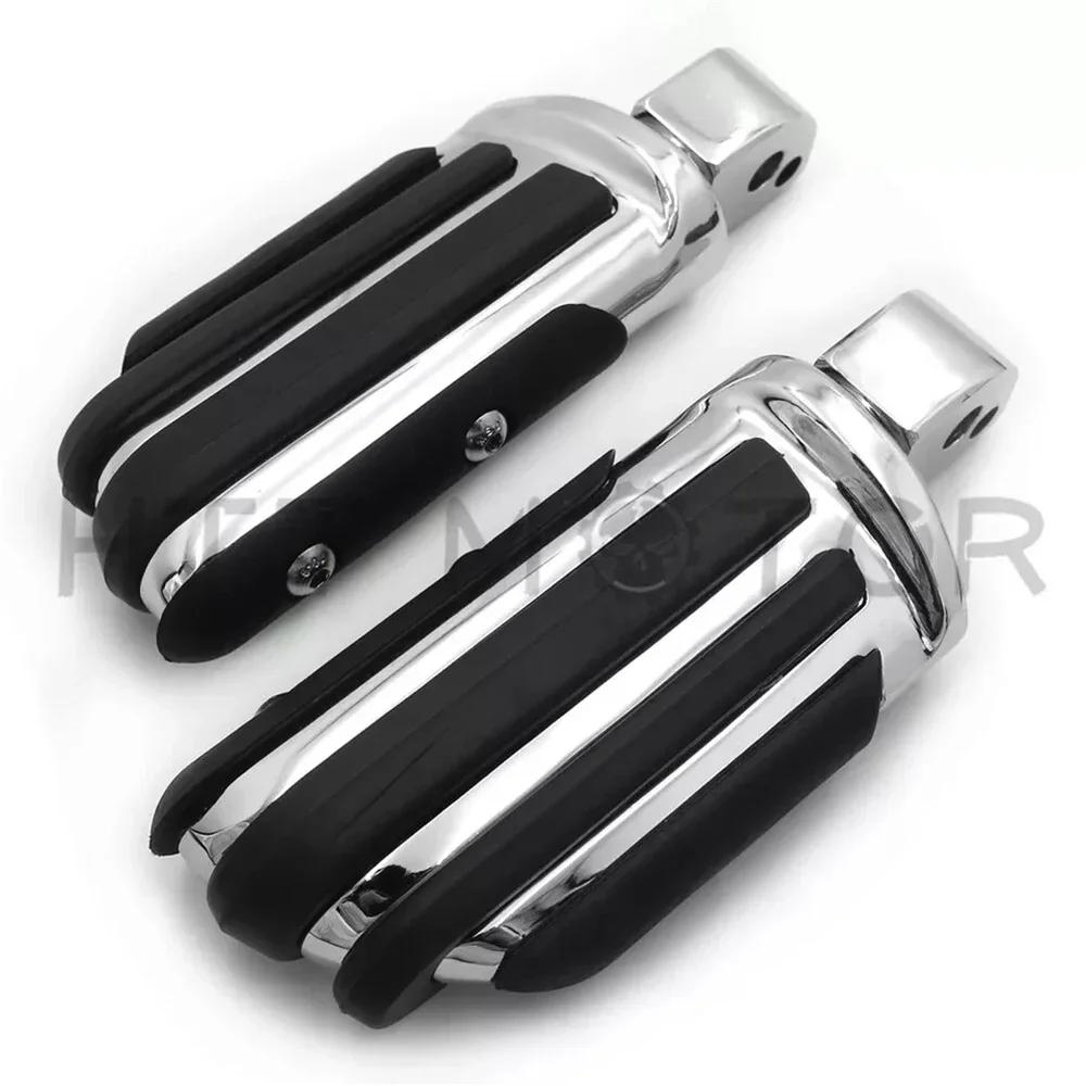 Motorcycle Accessories Gear Skull Footpegs For Passenger 2018-later Softail Fat Boy FLFB Fat Bob 2020-later LiveWire