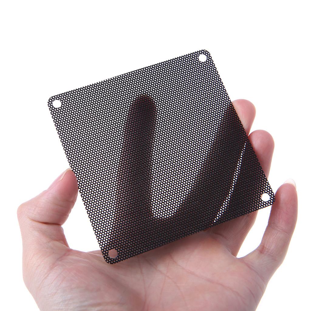 120mm Computer Chassis Filter Mesh PC for Case Fan Cooler Dustproof Cover PVC Filters 10 Pieces
