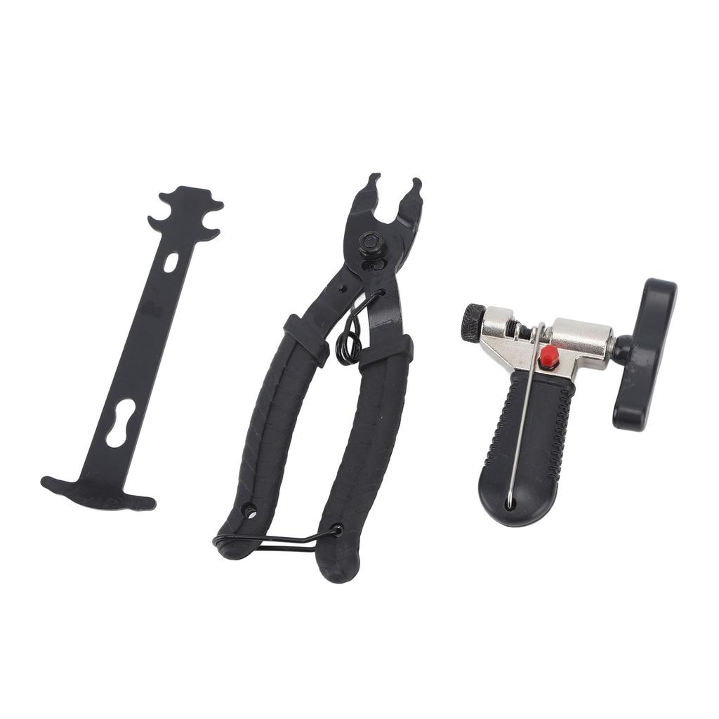 3 ks Nástroje na řetěz jízdního kola Nástroje na demontáž z nerezové oceli Univerzální nástroje na řetěz jízdního kola s hákem na řetěz