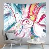 Boho Marbling Art Tapestry Swirl Patterns Tapestry Retro Style Print Tapestry Art Tapestries Home Living Room Bedroom Dorm Decor