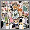 50 Cat Series Graffiti Stickers for Cars, Skateboards, Guitars, and Computers